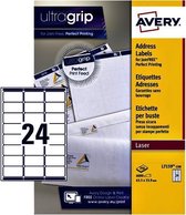 Avery L7159-250 Wit Zelfklevend label adreslabels
