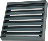 Grille murale 225 mm X 225 mm Renson 431 RAL7016