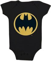BATMAN - Baby Body Logo - Black (12 Month)