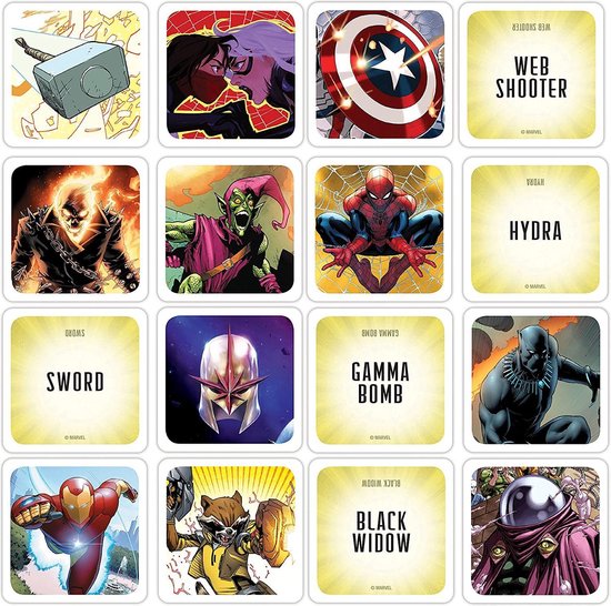 Thumbnail van een extra afbeelding van het spel Codenames: Marvel