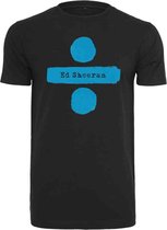 Urban Classics Ed Sheeran Heren Tshirt -S- Ed Sheeran Divide Logo Zwart