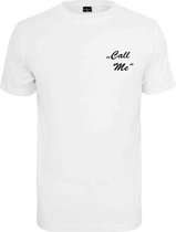Mister Tee Heren Tshirt -M- Call Me Wit