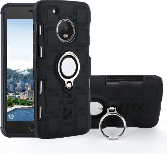 bekken Zin tij Let op type!! Voor Motorola Moto G5 plus 2 in 1 Cube PC + TPU beschermhoes  met 360... | bol.com