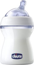 Chicco Zuigflessen Natural Feeling 250 Ml Transparant 2 Stuks