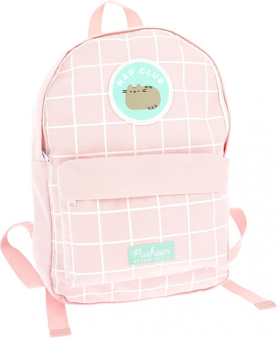 Blueprint Collections Pusheen - Borsa tote in tela, 33 x 36 cm, borsa da spiaggia, graziosa borsa per la spesa, riutilizzabile, regali Kawaii, regali Pusheen, cancelleria Pusheen, Multicolore, M