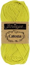 Scheepjes Catona 10 gram  - 245 Green Yellow