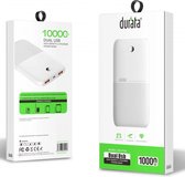 Durata DR-P103 Ultradunne Polymer Batterij 10000mAh Dual USB Power Bank voor Apple iPhone / Samsung / Sony / Huawei / Motorola / Wiko / LG / HTC / Honor / Alcatel