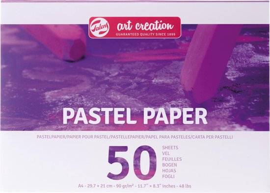 Talens Art Creation Pastelpapier A4 100 g 50 Vellen