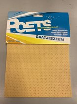 Poets gaatjes zeem 35.5*40 cm