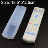 Let op type!! Smart TV Box afstandsbediening waterdichte stofdicht siliconen beschermhoes  grootte: 18 5 * 5 * 2.5 cm