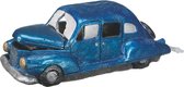 Aqua deco wagen blauw 23,7x11,3x9cm