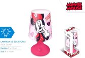 Disney Minnie Mouse Tafellamp - 18 cm - Roze