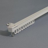 Kant en klare aluminium gordijnrails (U-Rails) 200cm