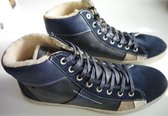 PME Legend Victor Gevoerde Sneakers - Navy - maat 44