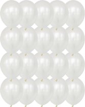 Premium Kwaliteit Latex Ballonnen, Wit, 20 stuks, 12 inch (30cm) , Verjaardag, Happy Birthday, Feest, Party, Wedding, Decoratie, Versiering, Miracle Shop