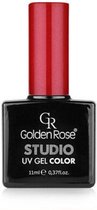 Golden Rose studio uv gel Color 09 FIRE RED