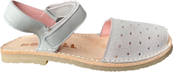 Bo-Bell EVIE meisjes sandalen - meisjes - maat 33 - grijs - leder | bol.com