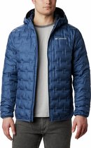 Columbia Delta Ridge - Puffer Jas Heren – Outdoor Jas – Tussenjas met Capuchon – Gewatteerde Donsjas - Lichtgewicht - Maat XL