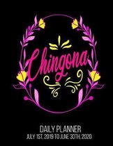 Chingona Daily Planner July 1st, 2019 to June 30th, 2020: Latina Feminist Empower Women Spanish Mexican Daily Planner