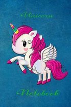 Unicorn Notebook: Cute Fairy Tale Pony