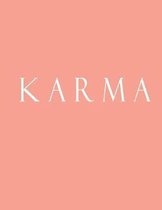 Karma: Decorative Book to Stack Together on Coffee Tables, Bookshelves and Interior Design - Add Bookish Charm Decor to Your