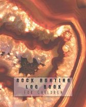 Rock hunting log book for children