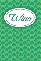 Green Ireland Shamrock Wine Diary