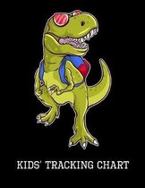 Kids' Tracking Chart: T-Rex, Daily and Weekly Responsibility Tracker for Kids