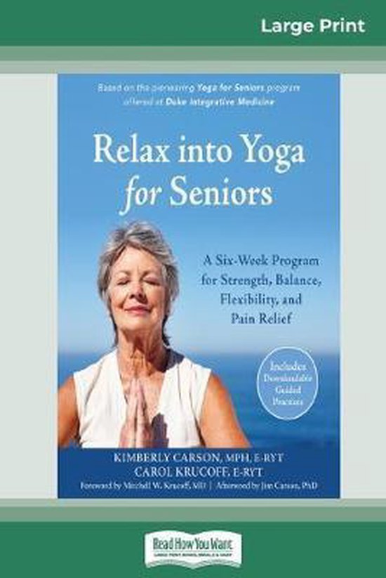 Relax into Yoga for Seniors - cover