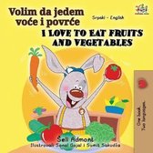 Serbian Englishbilingual Collection- I Love to Eat Fruits and Vegetables (Serbian English Bilingual Book - Latin alphabet)