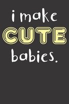 Gender Reveal Gift Notebook: Party Team Healthy Baby 6x9 College Ruled 120 Pages