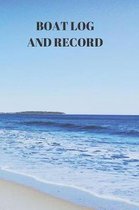 Boat Log and Record