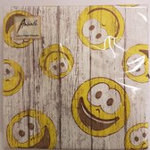 smiley servetten