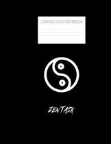 zen task Composition Notebook