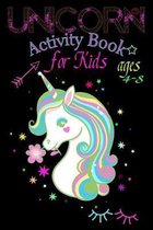 Unicorn Activity Book for Kids Ages 4-8