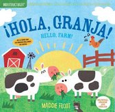 Indestructibles hola, Granja  Hello, Farm Chew Proof  Rip Proof  Nontoxic  100 Washable Book for Babies, Newborn Books, Safe to Chew