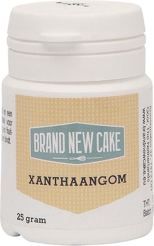 BrandNewCake® Xanthaangom 25gr - Xanthaangum Poeder - Xanthan Gum E415 - Verdikkingsmiddel