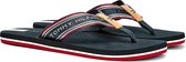 Tommy Hilfiger Slippers - Maat 42 - Mannen - navy/rood/wit