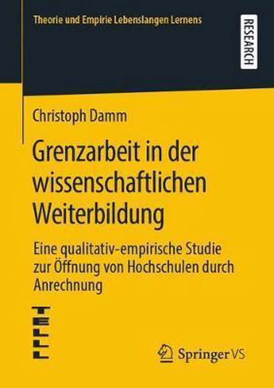 Grenzarbeit in der wissenschaftlichen Weiterbildung - cover