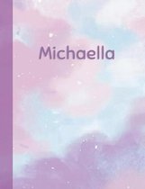 Michaella: Personalized Composition Notebook - College Ruled (Lined) Exercise Book for School Notes, Assignments, Homework, Essay