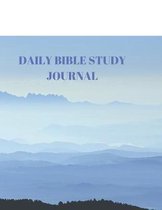 Daily Bible Study Journal: 116 Pages Formated for Scripture and Study!