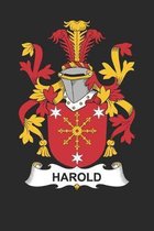 Harold: Harold Coat of Arms and Family Crest Notebook Journal (6 x 9 - 100 pages)