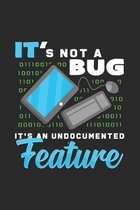 It`s not a bug feature: 6x9 Programming - grid - squared paper - notebook - notes