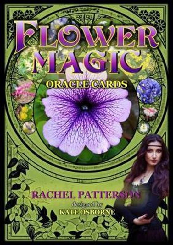 Rachel Rousseau Oracle Flower Magic Oracle Cards 44 full colour cards 110pp guidebook, Rachel ...