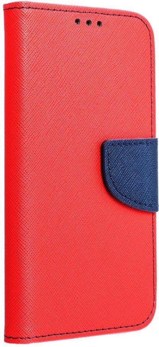 Fancy Book case Geschikt voor de Samsung Galaxy A70 / A70s - rood / navy