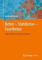 Beton Stahlbeton Faserbeton