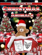 Adult Coloring Book Christmas Animal