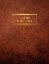 4 Column Ledger Book