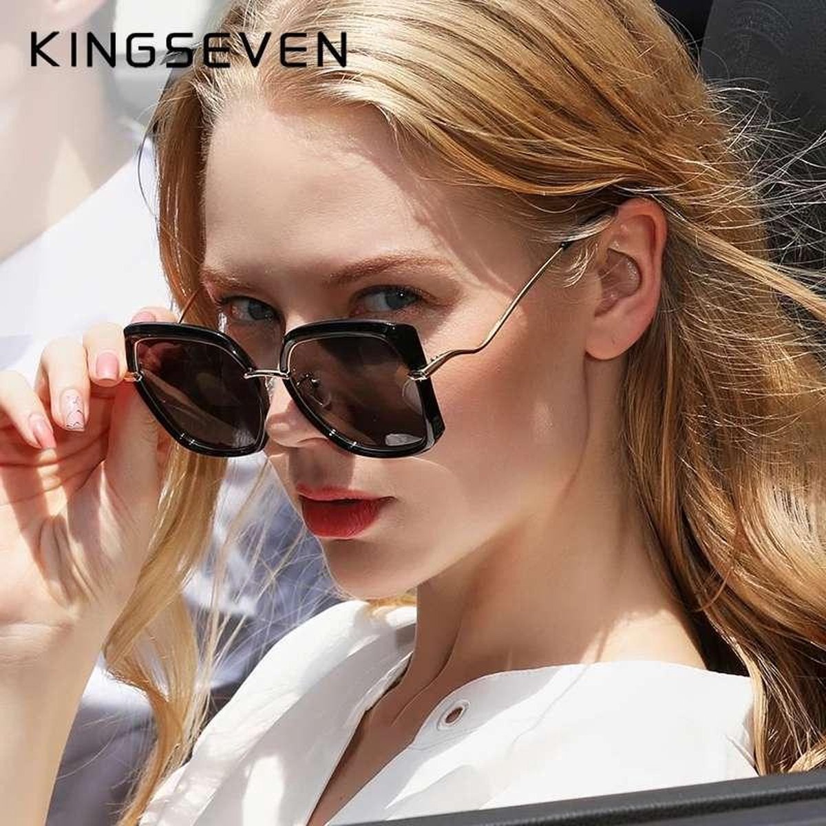 Kingseven Diva - Lunettes de soleil élégantes pour femmes avec UV400 et  filtre... | bol.com