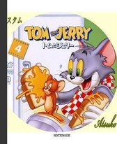 Notebook: Cartoon Tom and Jerry Soft Glossy Cover Graph Paper Pages Book 7.5 x 9.25 Inches 110 Pages